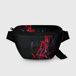 Поясная сумка Дым искры цветные, цвет: 3D-принт