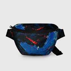 Поясная сумка Краска гуашь, цвет: 3D-принт