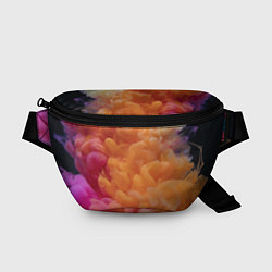Поясная сумка Разноцветный дым сгустки, цвет: 3D-принт