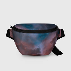 Поясная сумка Сплетение двух космических сияний, цвет: 3D-принт