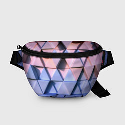 Поясная сумка Triangle gradient, цвет: 3D-принт