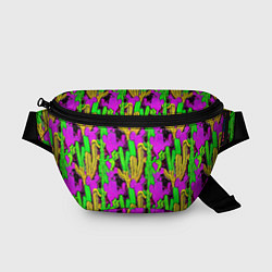 Поясная сумка Абстрактные кактусы, цвет: 3D-принт