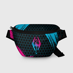Поясная сумка Skyrim - neon gradient, цвет: 3D-принт