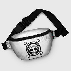Поясная сумка One Piece с потертостями на светлом фоне, цвет: 3D-принт — фото 2