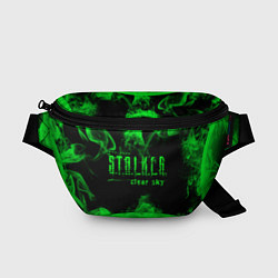 Поясная сумка Stalker clear sky radiation art, цвет: 3D-принт