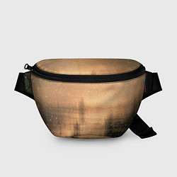 Поясная сумка Песочные тени, цвет: 3D-принт
