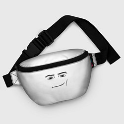 Поясная сумка Одежда Man Face Roblox, цвет: 3D-принт — фото 2