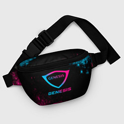 Поясная сумка Genesis - neon gradient, цвет: 3D-принт — фото 2