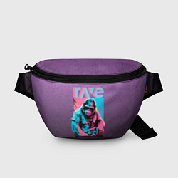 Поясная сумка DJ Gorilla, цвет: 3D-принт