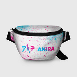 Поясная сумка Akira neon gradient style: надпись и символ, цвет: 3D-принт