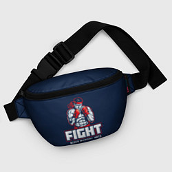 Поясная сумка Fight ММА, цвет: 3D-принт — фото 2