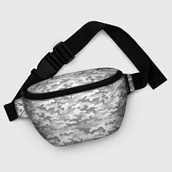 Поясная сумка Камуфляж серый, цвет: 3D-принт — фото 2