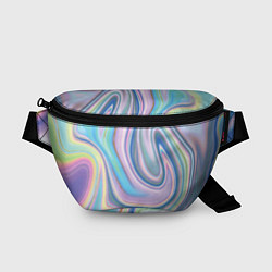 Поясная сумка Sea waves fantasy, цвет: 3D-принт