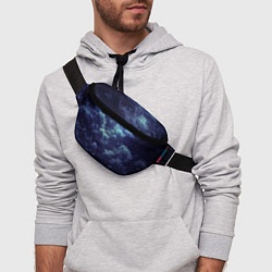 Поясная сумка Звездная ночь - нейросеть, цвет: 3D-принт — фото 2