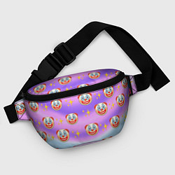 Поясная сумка Узор с Клоунами, цвет: 3D-принт — фото 2