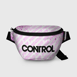 Поясная сумка Control pro gaming: надпись и символ, цвет: 3D-принт