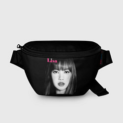 Поясная сумка Blackpink Lisa Portrait, цвет: 3D-принт