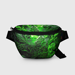 Поясная сумка Зеленая кислота, цвет: 3D-принт