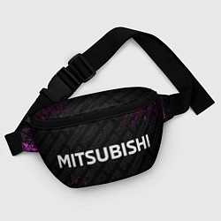 Поясная сумка Mitsubishi pro racing: надпись и символ, цвет: 3D-принт — фото 2