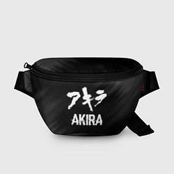 Поясная сумка Akira glitch на темном фоне, цвет: 3D-принт