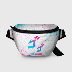Поясная сумка JoJo Bizarre Adventure neon gradient style, цвет: 3D-принт