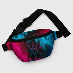 Поясная сумка Dark Souls - neon gradient, цвет: 3D-принт — фото 2