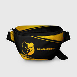 Поясная сумка Danganronpa - gold gradient: надпись и символ, цвет: 3D-принт