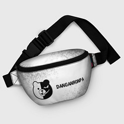Поясная сумка Danganronpa glitch на светлом фоне: надпись и симв, цвет: 3D-принт — фото 2