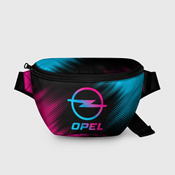 Поясная сумка Opel - neon gradient, цвет: 3D-принт