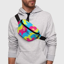 Поясная сумка I Am Kenough Tie-Dye, цвет: 3D-принт — фото 2
