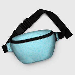 Поясная сумка Звёздочки на голубом фоне, цвет: 3D-принт — фото 2