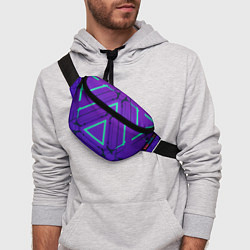 Поясная сумка Твой стиль геометрия 1, цвет: 3D-принт — фото 2