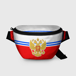 Поясная сумка Герб Российской Федерации - полосы