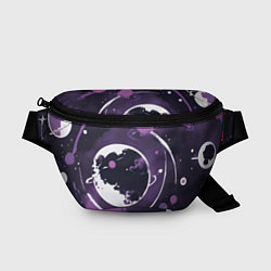 Поясная сумка Фиолетовый космос - нейросеть, цвет: 3D-принт