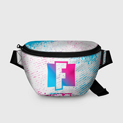 Поясная сумка Fortnite neon gradient style, цвет: 3D-принт