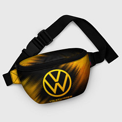 Поясная сумка Volkswagen - gold gradient, цвет: 3D-принт — фото 2