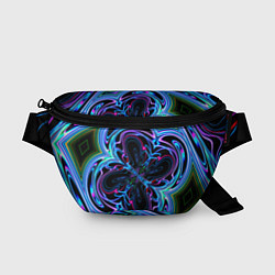 Поясная сумка Абстракция neon, цвет: 3D-принт