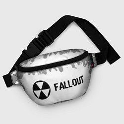 Поясная сумка Fallout glitch на светлом фоне по-горизонтали, цвет: 3D-принт — фото 2