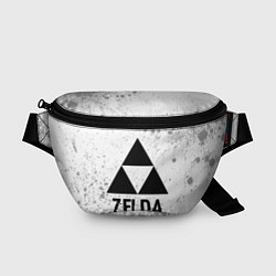 Поясная сумка Zelda glitch на светлом фоне, цвет: 3D-принт