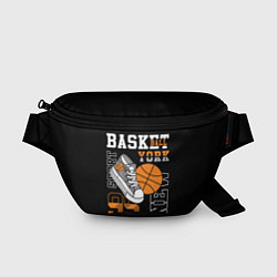 Поясная сумка Basketball New York, цвет: 3D-принт