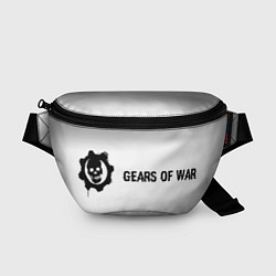 Поясная сумка Gears of War glitch на светлом фоне по-горизонтали, цвет: 3D-принт