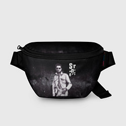 Поясная сумка Depeche Mode - Dave Gahan strangers pistol, цвет: 3D-принт