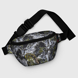 Поясная сумка Камуфляжные костюмы для маскировки невидимка, цвет: 3D-принт — фото 2