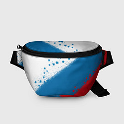 Поясная сумка Российский триколор, цвет: 3D-принт