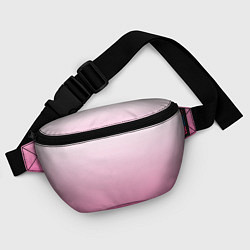 Поясная сумка Розовый рассвет градиент, цвет: 3D-принт — фото 2