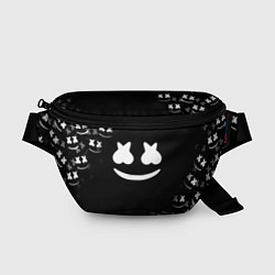 Поясная сумка Marshmello black collection, цвет: 3D-принт