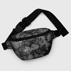Поясная сумка Абстракция - светлое на темном, цвет: 3D-принт — фото 2
