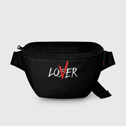 Поясная сумка Lover loser, цвет: 3D-принт