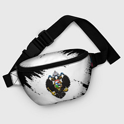 Поясная сумка Герб РФ имперская символика, цвет: 3D-принт — фото 2