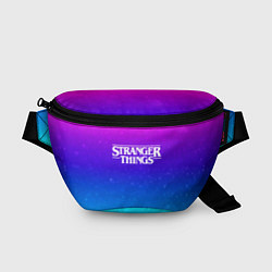 Поясная сумка Stranger Things gradient colors, цвет: 3D-принт